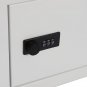 Wall Mount Locking Drop Box Steel Mailbox for Rent Payments,Mail,Keys,Cash,Check