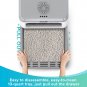 Smart Odor Removal Cat Litter Box, Enclosed Large Cat Litter Box with Lid for Mu