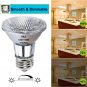H&Z PAR20 Halogen Light Bulbs, 6PCS PAR20 50W 120V Flood Light Bulbs, Dimmable,