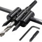 Luomorgo 1 3/16" to 12" Adjustable Hole Saw Circle Cutter Drill Bit Tool Saw rou