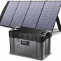 1500Wh Portable Power Station with Solar Panel Included 2000W Solar Generator wi