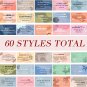 Maitys 240 Pcs Bible Verse Cards Prayer Cards for Women with Assorted Bible Vers