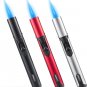 Urgrette 3 Pack Butane Torch Lighters, 6-Inch Refillable Pen Lighter Adjustable