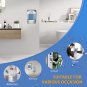 Hand Soap Dispenser Wall Mount, 23.7Oz/700Ml Refillable Liquid Dish Soap Dispens