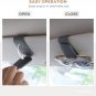 Magnetic Leather Sunglass Holder, Eyeglass Hanger Clip for Car Sun Visor, Suitab