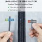 Magnetic Screen Door Upgraded-Model Full Strip Magnets,Reinforced Heavy Duty Fib