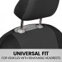 Polypro, Full Set in Charcoal on Black â Front and Rear Split Bench , Easy to In