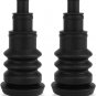 Universal Firewall Boot Pack of 2, for Wire Bundles 3/8" to 1", Quick & Easy Gro