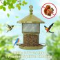 Bird Feeder,Squirrel Proof Bird Feeders for Outside,7 Lb Seed Capacity Wild Bird