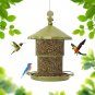 Bird Feeder,Squirrel Proof Bird Feeders for Outside,7 Lb Seed Capacity Wild Bird
