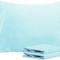 1800 Thread 100% Brushed Microfiber Standard Pillow Cases Set of 2, Super Soft a