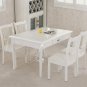 Sancua Clear Plastic 100% Waterproof Tablecloth - 54 X 78 Inch - Vinyl PVC Recta