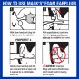 Mack'S Blackout Soft Foam Earplugs, 7 Pair with Travel Case - 32 Db Highest NRR,