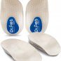 Dr. Foot Plantar Fasciitis Relief Inserts, Gel Heel Cups for Heel Spurs, Heel Pa