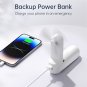 Portable Handheld Fan, Mini Pocket Hand Fan, Small Battery Operated 14-21 Hours,