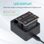 Battery Charger Kit Compatible with DJI OSMO ,3-Pack 1300Mah Replacement Battery