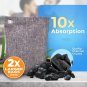 Charcoal Bags Odor Absorber (Large, 4 Pack, 200G Each), Nature Fresh Bamboo Char
