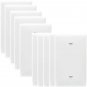 Ouukoo Blank Wall Plate Cover - Standard Size 1-Gang Blank Device Wall Plates -