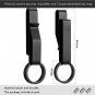 Sureio 6 Pack Tactical Key Holder for Belt Stainless Steel Duty Belt Key Holder