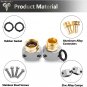 TANGWOD Water Hose Repair Kit, Garden Hose Repair Fittings for Hose End Replacem