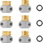 TANGWOD Water Hose Repair Kit, Garden Hose Repair Fittings for Hose End Replacem