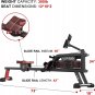 Water Rowing Machine with Bluetooth, Water Resistance Rowing Machine for Home Us