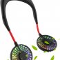 Hand Free Mini USB Personal Fan - Rechargeable Portable Headphone Design Wearabl