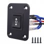 TWTADE Momentary Polarity Reverse Switch 12V DC 10A 6 Pin 3 Position up down Con