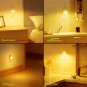 AUVON Plug in Night Light with Motion Sensor and Dusk to Dawn Sensor, Mini Warm