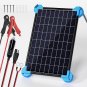 10W Solar Panel 12 Volt Solar Battery Trickle Charger Maintainer Waterproof Sola