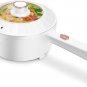 2L Electric Hot Pot, Non-Stick Saut Pan, 1000W Rapid Noodles Cooker for Steak, E