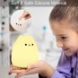 Litake LED Cat Night Light, Battery Powered Silicone Cute Cat Nursery Lights wit