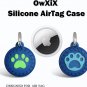 Apple Airtag Cases Airtag Keychain Holder for Dog/Cat,Anti-Scratch Skin Cover&Wa