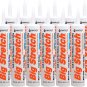 Sashco Big Stretch Acrylic Latex High Performance Caulking Sealant, White, 12Pac