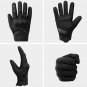 Breathable Mesh Motorcycle Gloves Touchscreen with TPR Palm Pad Hard Knuckles
