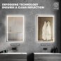 Gralia 24'' X 36'' LED Bathroom Mirror with Backlit + Front 3 Colors Lights Smar