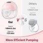 Breast Pump, S23 Double Wearable Breast Pump Hands-Free Breast Pump, Electric Pu