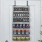 6-Tier Spice Rack Organizer with Door Hook, Wall Mounted & over the Door Spice R