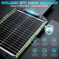 20W 12V Solar Battery Charger & Maintainer, Waterproof 20 Watt 12 Volt Solar Pan