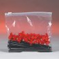 500 6X9 Clear Plastic Bag Slide - Seal Zipper Poly Locking Reclosable Bags 2 Mil