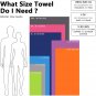 BAGAIL Microfiber Towel Perfect Sports & Travel & Beach Towel. Fast Drying - Sup