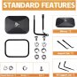 Mirrors Doors Off, Side View Mirrors for Jeep Wrangler CJ YJ TJ JK JL & Unlimite