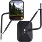 Mirrors Doors Off, Side View Mirrors for Jeep Wrangler CJ YJ TJ JK JL & Unlimite