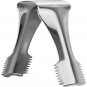 JEUIHAU 12 PCS 6 Inches Ice Tongs, Stainless Steel Ice Tongs with Teeth, Mini Ap