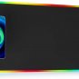 Wireless Charging RGB Gaming Mouse Pad 10W, LED Mouse Mat 800X300X4Mm, 10 Light