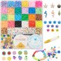 6000+Pcs Beads for Bracelets Making Polymer Clay Beads for Bracelet Making Kits