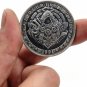 Faith of the Unknown Assassin HOBO Nickel Antique Silver Plated Collectible Chal