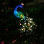 DREAMSOUL Metal Peacock Garden Solar Lights Outdoor Decorative Garden Stake Ligh