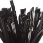 1000 Pcs Black Foil Twist Ties - Metallic Twist Ties 5 Inch