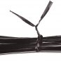 1000 Pcs Black Foil Twist Ties - Metallic Twist Ties 5 Inch